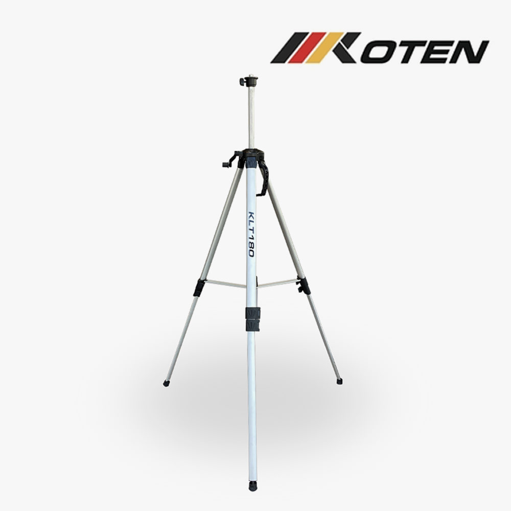 코텐 Koten 엘리베이션 레이저 삼각대 KLT180 삼각다리 레이저 높이조절 측정기