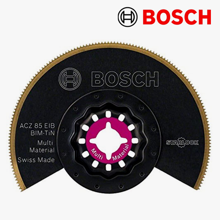 보쉬 ACZ 85 EIB BIM-TiN 만능캇타날 철재용  멀티커터날 플라스틱 비철